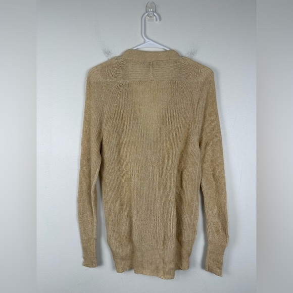 J.Crew Relaxed Cotton-linen Blend Cardigan Knit Breathable Sweater Women’s Sz XS - Picture 6 of 6